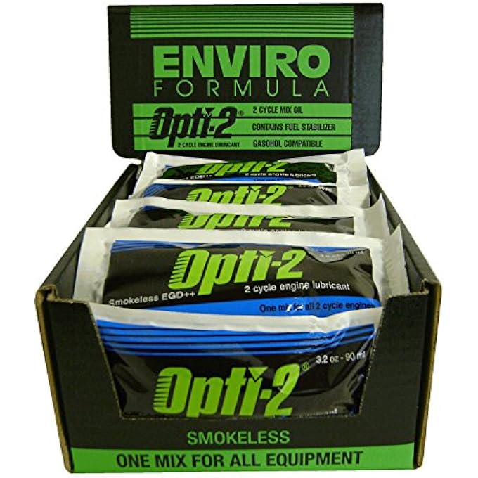 Interlube OPTI-2 2 CYCLE OIL WITH FUEL STABILIZER 3.2 OZ., PACK OF 28 - Image 1